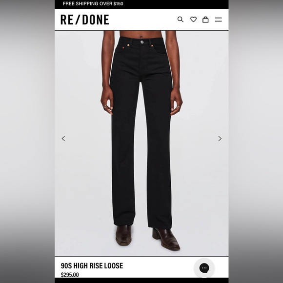 Re/Done Denim - RE/DONE 90s High Rise Loose